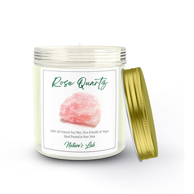 Rose Quartz Soy Wax Candle