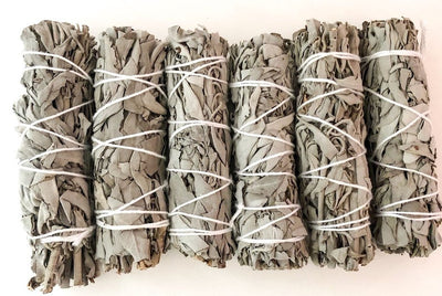 White Sage Smudge Bundles for  Meditation, Cleansing, Blessing